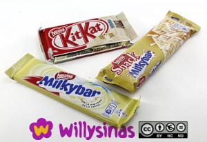Kit Kat White, Milkybar y el Snack Milkybar